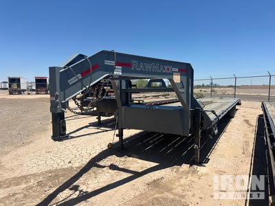 2024 Rawmaxx 40 ft Flatbed Trailer