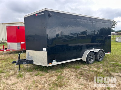 2024 RC Trailers RDLX 7X16TA2 16 ft T/A Enclosed Trailer