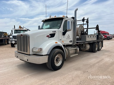2020 Peterbilt 567 6x4 Camión Porta Carretes
