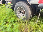 Trailer Chassis with Tire Condition