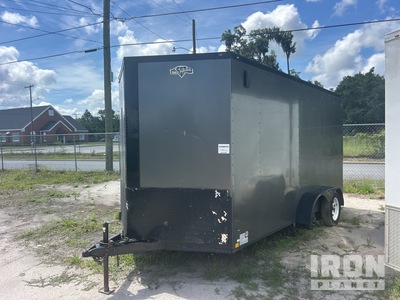 2025 Diamond 14 ft T/A Enclosed Trailer