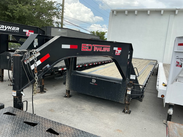 2025 ED Trailers 40 ft T/A Gooseneck Equipment Trailer