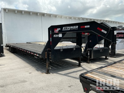 2023 Ascend Industries GN40-16 40 ft T/A Gooseneck Equipment Trailer