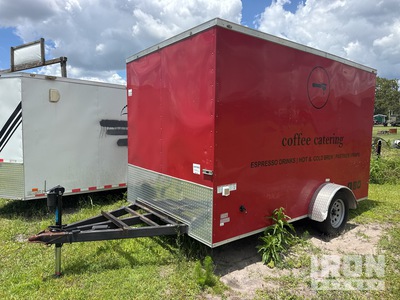 2022 Fast Cargo 12 ft S/A Enclosed Trailer