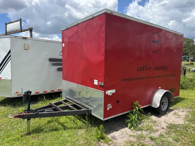 2022 Fast Cargo 7X12SA 12 ft S/A Food Concession Trailer