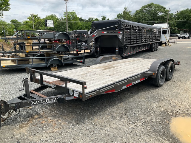 2024 East Texas 20 ft Equipment Trailer