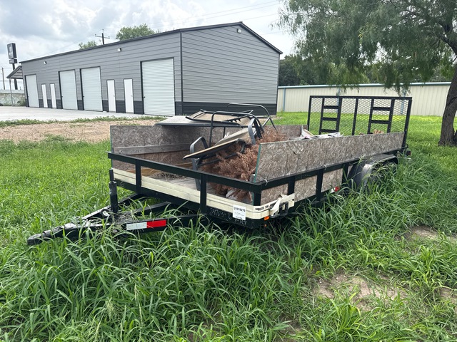 2025 C&M  16 ft T/A Utility Trailer