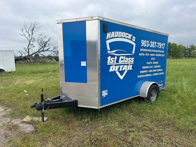 2025 Diamond Builders 14 ft S/A Enclosed Trailer