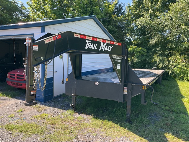 2024 Trail Maxx MAX210S-40 5000 lb 40 ft T/A Gooseneck Equipment Trailer