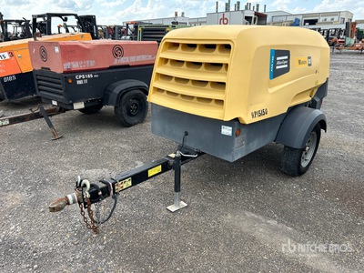 2021 Atlas Copco XAS 188 CD8 CW 188 cfm Mobile Compresseur à air