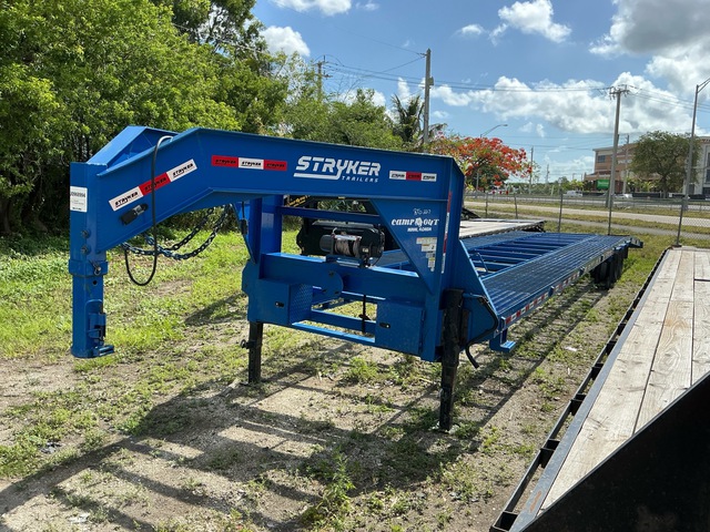 2025 Ascend GN44-21 44 ft Tri/A Gooseneck Equipment Trailer