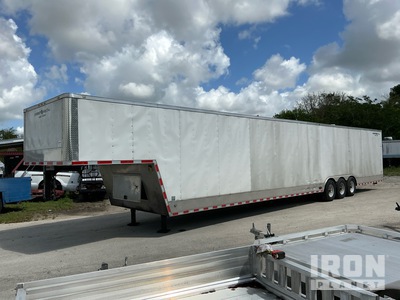 2024 Freedom Trailers 48 ft Tri/A Gooseneck Rimorchio chiuso