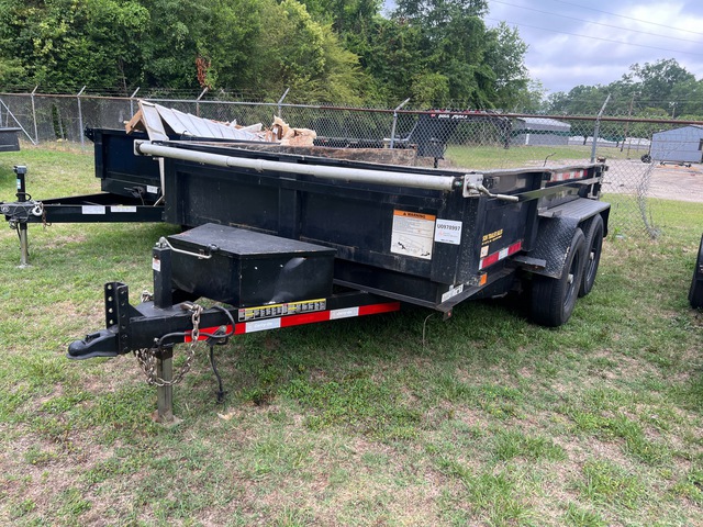 2025 Carry-On 12 ft T/A Demolition Dump Utility Trailer