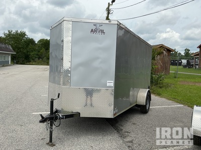 2024 Anvil 12 ft S/A Enclosed Trailer