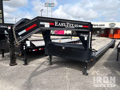 2025 East Texas 40 ft T/A Gooseneck Equipment Trailer