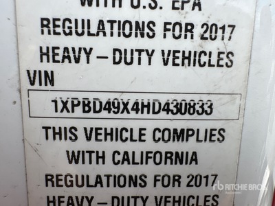 2017 Peterbilt 579 6x4 Tracteur routier