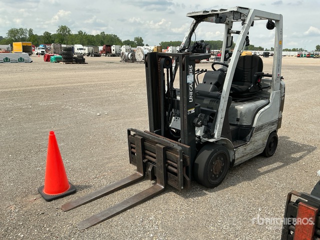 2013 Nissan MCP1F2A20LV 4000 lb Cushion Tire Forklift