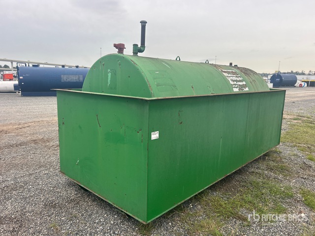 2000 gal Skid Mounted Steel Diesel Fuel Tank