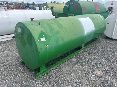 1008 gal Skid Mounted Steel Diesel Fuel Tank