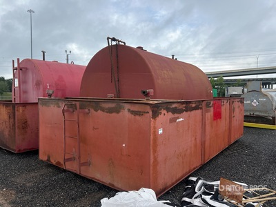 5000 gal Skid Mounted Steel Benzinetank