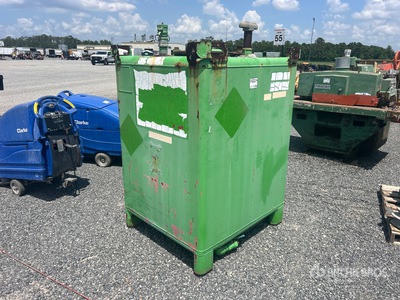 Hoover 500 gal Skid Mounted Steel Diesel Fuel Tank