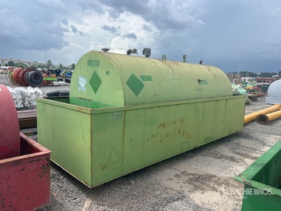 2000 gal Skid Mounted Steel Réservoir de carburant