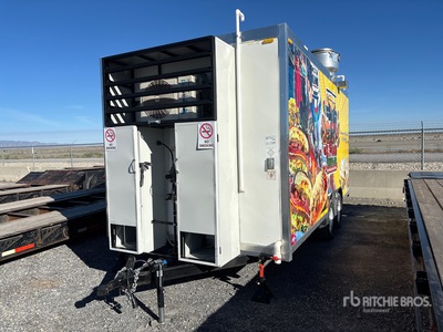2025 16 ft T/A Food Concession Trailer