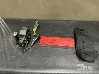 (6) Electronic Communication Cases, (1) Digital Camera & Assorted Items