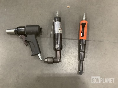 (204) Assorted Air Powered Tools
