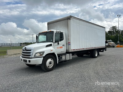 2018 Hino 268 4x2 Cargo Van Truck