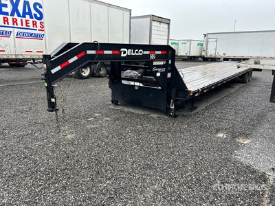 2026 Delco 40 ft T/A Gooseneck Equipment Trailer