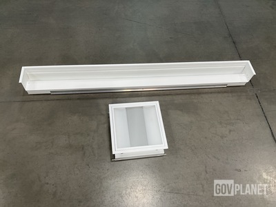 (156) Assorted Light Fixture Components
