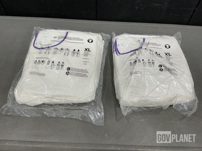 (650) Packages of Medline NONLV350XL Isolation Gowns