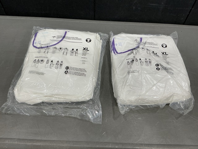 (650) Packages of Medline NONLV350XL Isolation Gowns (650) Packages of Medline NONLV350XL Isolation Gowns