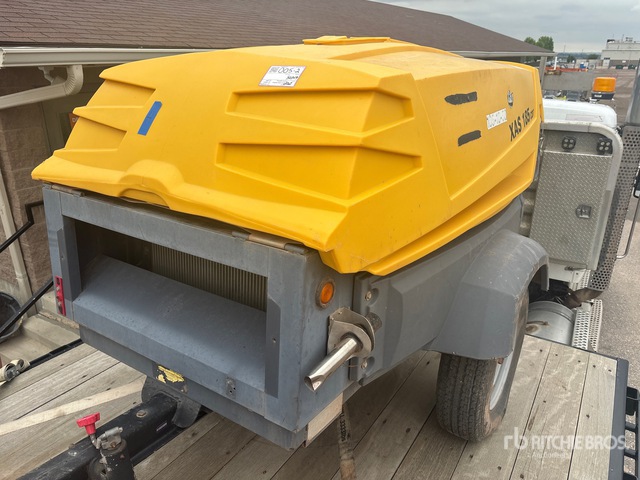 2015 Atlas Copco 185 cfm Mobile Electric Air Compressor