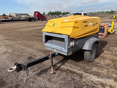 2015 Atlas Copco 185 cfm Mobile Electric Compresor de aire
