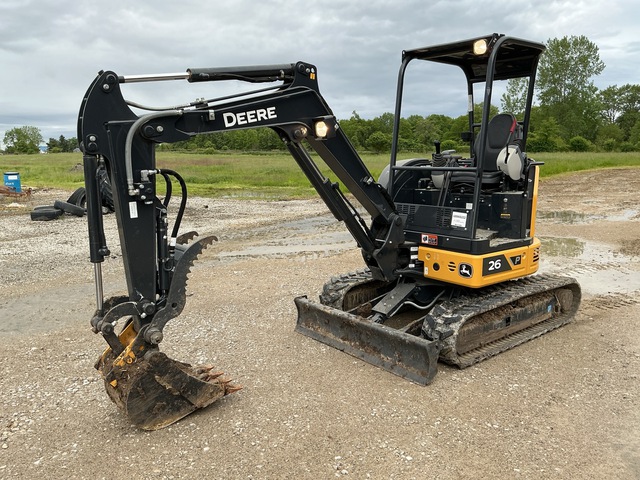 2024 John Deere 26P Mini Excavator