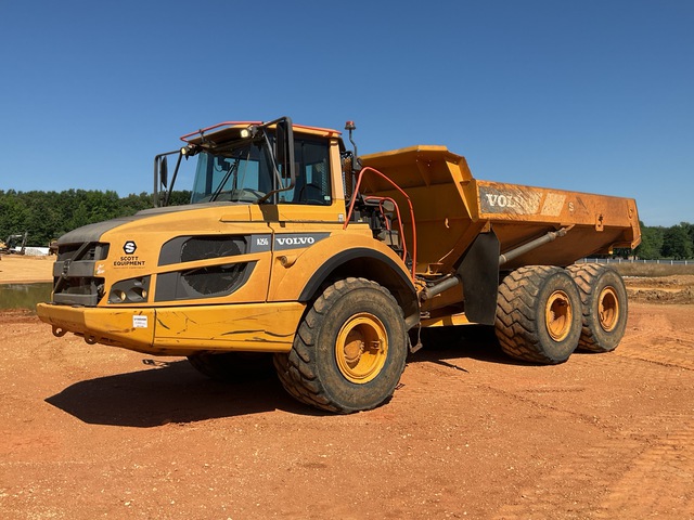 2016 Volvo A25G Articulated Dump Truck