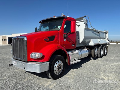 2016 Peterbilt 567 8x4 Tri/A Dump Truck