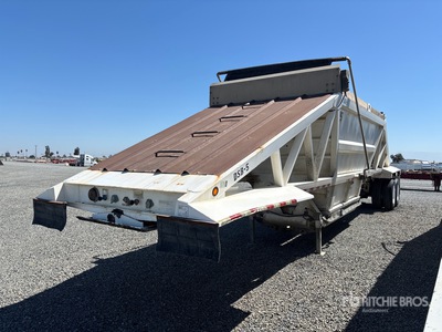 2014 Manac T/A Belly Dump Trailer