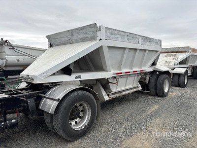 1979 Fruehauf DESW1M11 20 ft S/A Belly Dump Trailer