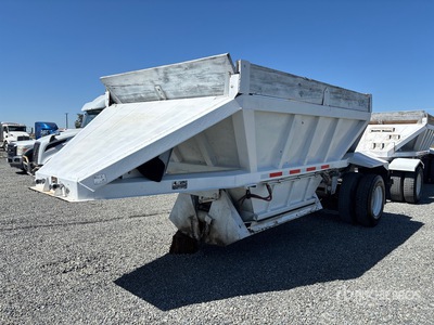 1979 Fruehauf DESW1M11 20 ft S/A Belly Dump Trailer