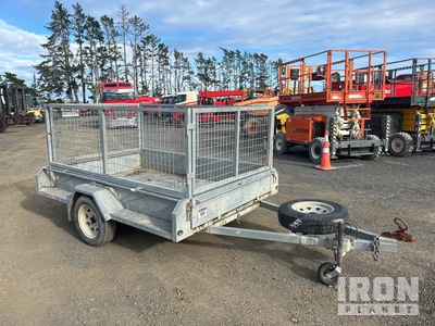2.5 m S/A Tipping Caged S/A Rimorchio portautensili