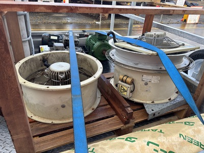 Quantity of (3) Single Phase Fans