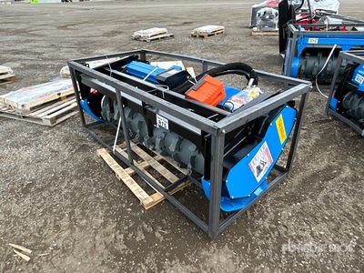 2026 Raytree RMDM72SS 72 in Drum Skid Steer Mulcher (Unused)