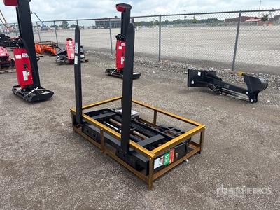 2026 Raytree RMF48 48 in Hydraulic Skid Steer Forks (Unused)