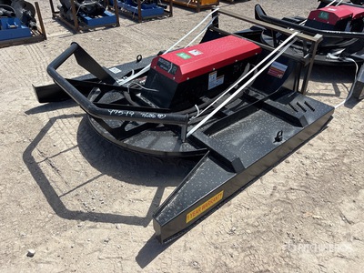 2026 Raytree RHBC72S 72 in 4-Blade Skid Steer Brush Cutter (Unused)