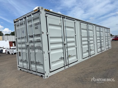 2026 40 ft High Cube Multi-Door Contenedor de almacenamiento
