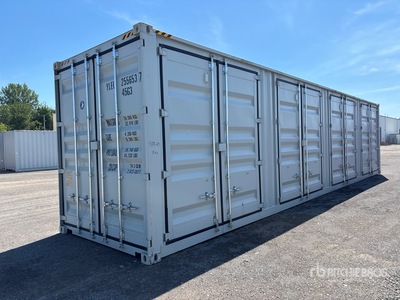 2026 40 ft High Cube Multi-Door Contenedor de almacenamiento