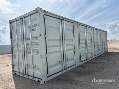 2026 40 ft High Cube Multi-Door Contenedor de almacenamiento